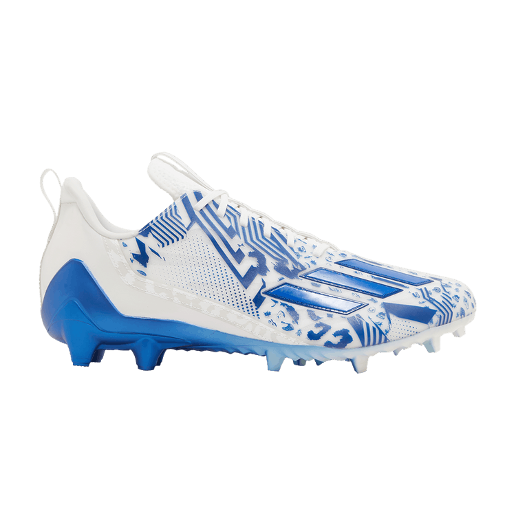 Adidas Adizero 12.0 'Mismatch - Royal Blue' — Cloud White/Royal Blue/Cloud White