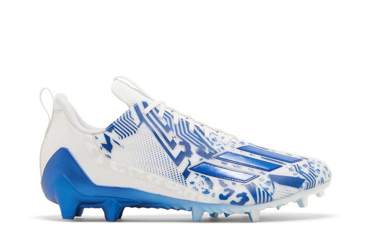 Adidas Adizero 12.0 'Mismatch - Royal Blue' — Cloud White/Royal Blue/Cloud White