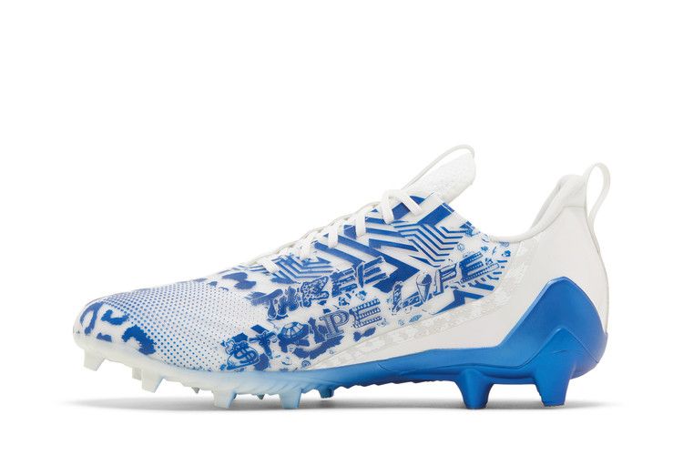 Adidas Adizero 12.0 'Mismatch - Royal Blue' — Cloud White/Royal Blue/Cloud White