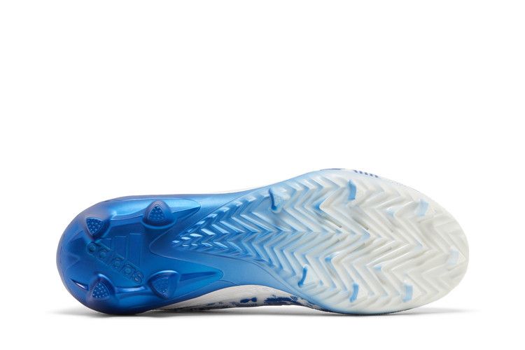 Adidas Adizero 12.0 'Mismatch - Royal Blue' — Cloud White/Royal Blue/Cloud White