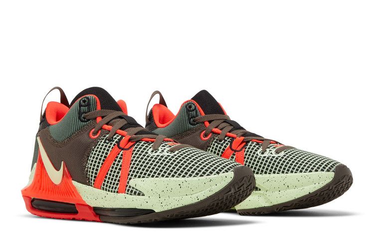 Nike LeBron Witness 7 'Bright Crimson Alligator' — Black/Bright Crimson/Alligator/Barely Volt (9)