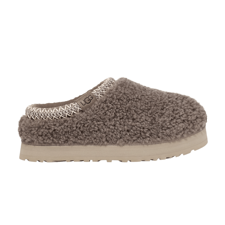 UGG Tazz Slipper Kids 'Maxi Curly - Smoke Plume' — Smoke Plume
