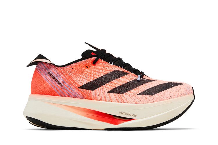 adidas Adizero Prime X Strung 'Solar Red' — Solar Red/Core Black/Blue Dawn