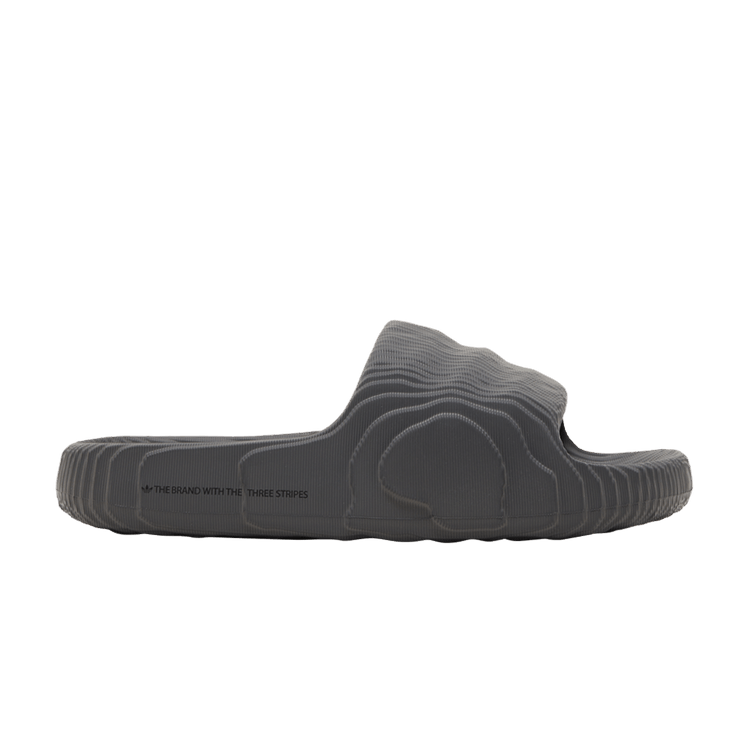 adidas Adilette 22 Slides 'Grey' — Grey Five/Grey Five/Core Black