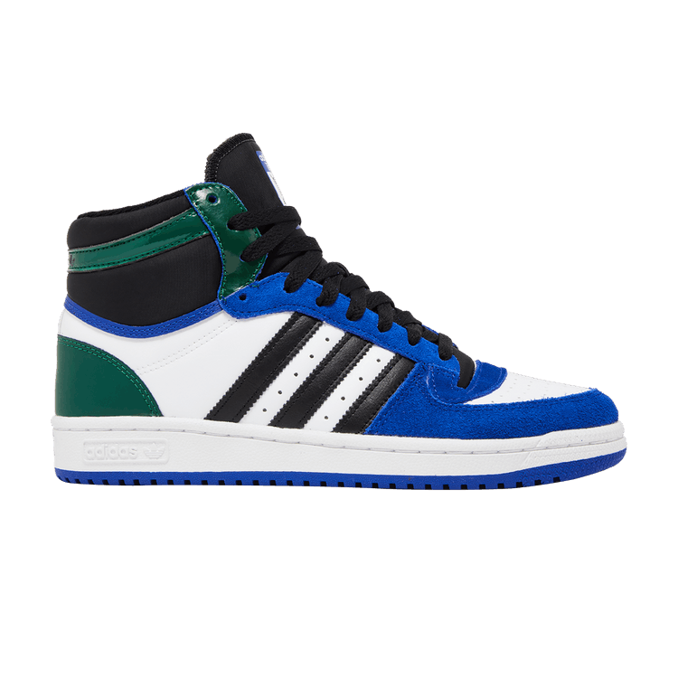 Adidas Top Ten RB 'Lucid Blue Green' — Semi Lucid Blue/Core Black/Dark Green