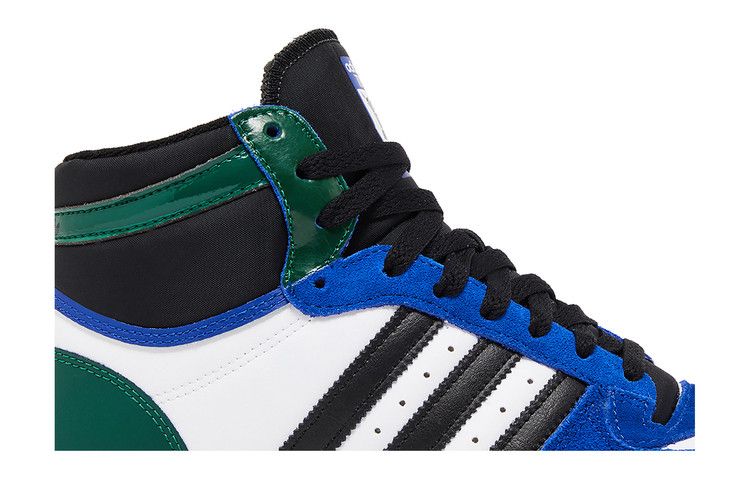 Adidas Top Ten RB 'Lucid Blue Green' — Semi Lucid Blue/Core Black/Dark Green