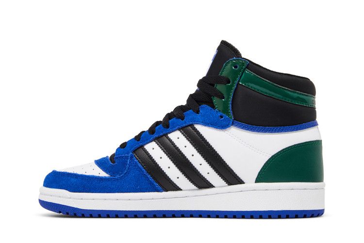 Adidas Top Ten RB 'Lucid Blue Green' — Semi Lucid Blue/Core Black/Dark Green