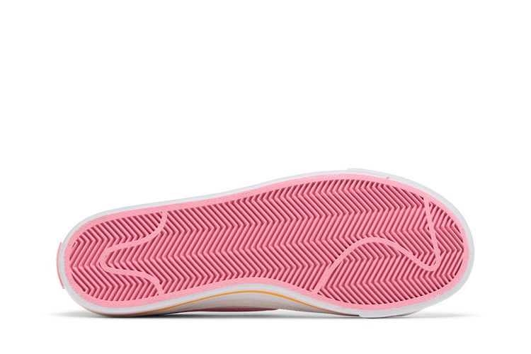 Nike Court Legacy GS 'White Coral Chalk' — White/Laser Orange/Coral Chalk (5)
