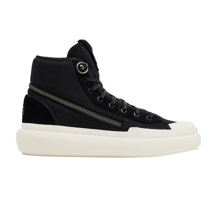 adidas Y-3 Ajatu Court High 'Black Off White' — Black/Black/Off White
