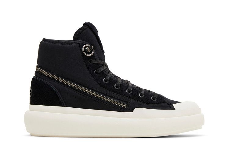 adidas Y-3 Ajatu Court High 'Black Off White' — Black/Black/Off White