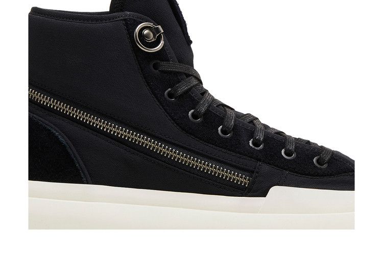 adidas Y-3 Ajatu Court High 'Black Off White' — Black/Black/Off White