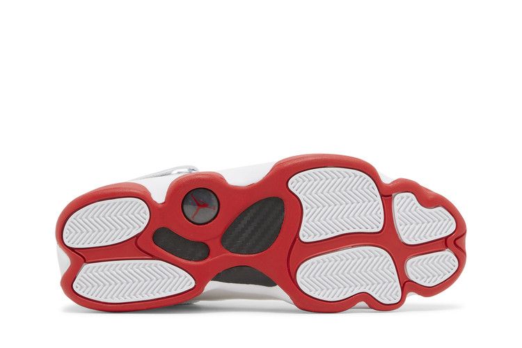 Air Jordan 6 Rings 'White University Red' — White/Black/University Red
