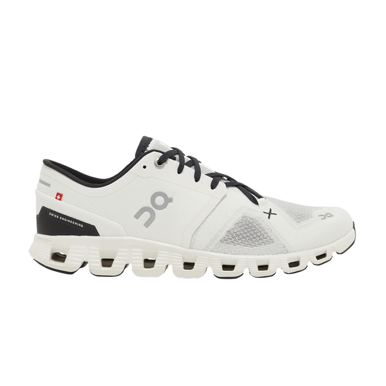 ON Cloud X 3 'Ivory Black' — Ivory/Black