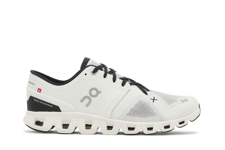 ON Cloud X 3 'Ivory Black' — Ivory/Black