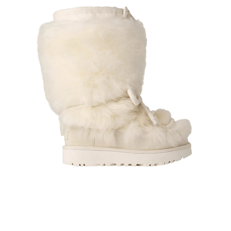 UGG Wmns Classic Tall Chalet Boot' White' — White