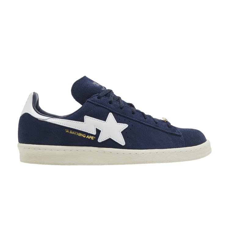 BAPE x adidas Campus 80s '30th Anniversary - Navy' — Collegiate Navy/Cloud White/Off White