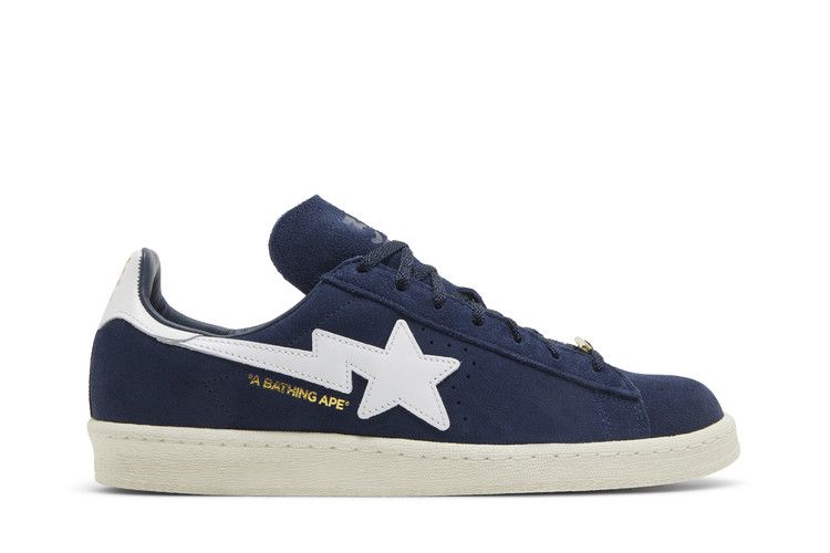 BAPE x adidas Campus 80s '30th Anniversary - Navy' — Collegiate Navy/Cloud White/Off White