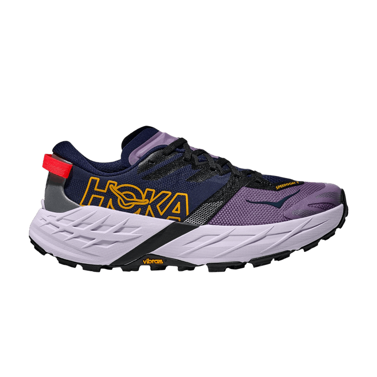 HOKA Wmns Speedgoat 7 D Wide 'Navy Purple' — Navy/Purple