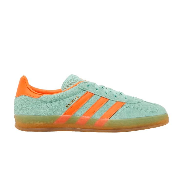 adidas Wmns Gazelle Indoor 'Pulse Mint Solar Orange' — Pulse Mint/Solar Orange/Gum Three