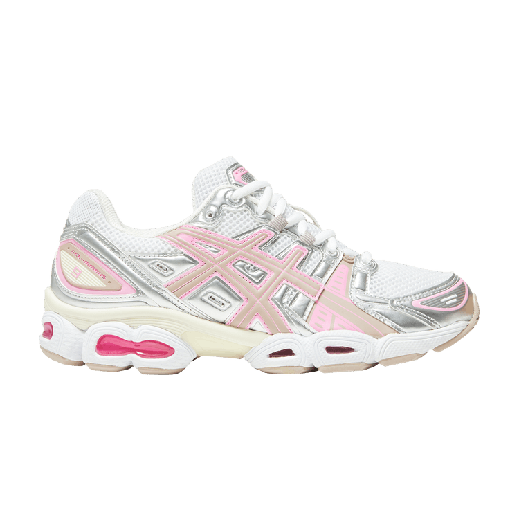 ASICS Wmns Gel Nimbus 9 'Candy Floss' — White/Pure Silver