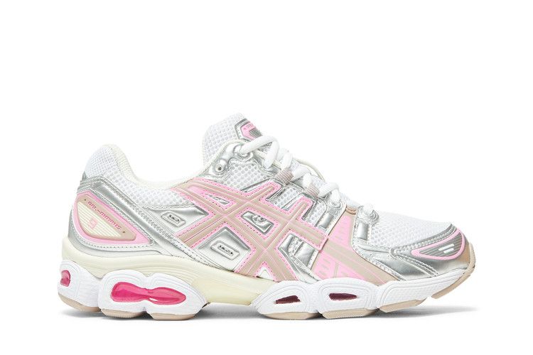 ASICS Wmns Gel Nimbus 9 'Candy Floss' — White/Pure Silver