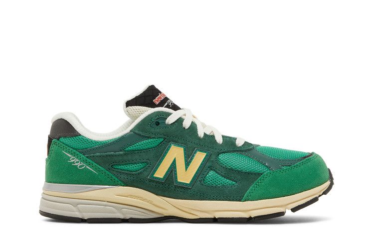 Teddy Santis x New Balance 990v3 Big Kid 'Green Gold' — Varsity Green/Team Forest Green