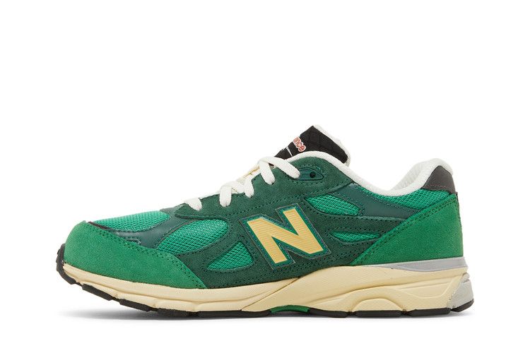 Teddy Santis x New Balance 990v3 Big Kid 'Green Gold' — Varsity Green/Team Forest Green