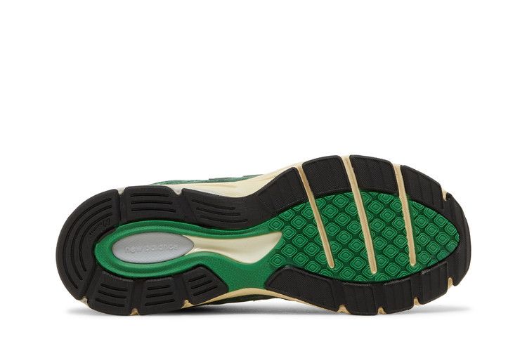 Teddy Santis x New Balance 990v3 Big Kid 'Green Gold' — Varsity Green/Team Forest Green