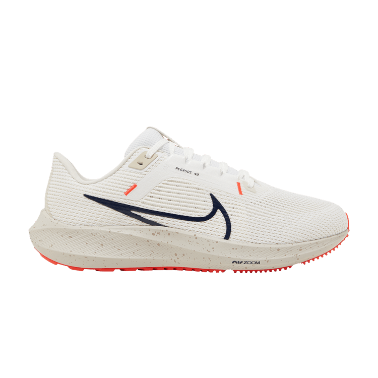 Nike Air Zoom Pegasus 40 Wide 'White Obsidian' — White/Light Orewood Brown/Phantom/Obsidian