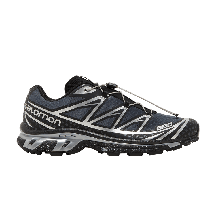 atmos x Salomon XT-6 'Stars Collide' — Black/Ebony/Silver Metallic X