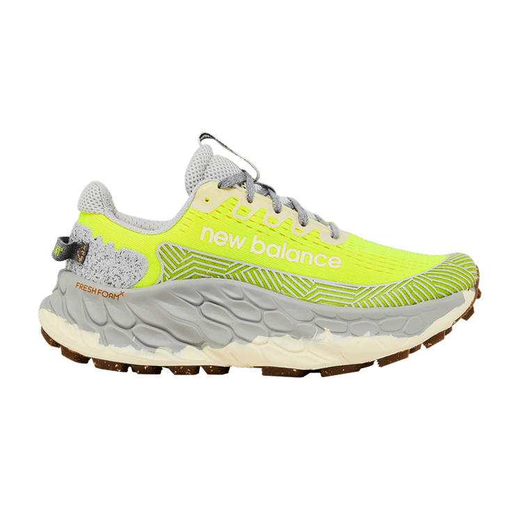 New Balance Wmns Fresh Foam X More Trail v3 Wide 'Yellow Concrete' — Yellow/Concrete