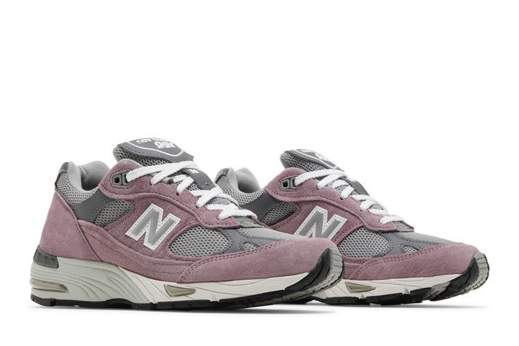 New Balance Wmns 991v1 Made in England 'Wistful Mauve' — Wistful Mauve/Alloy/Smoked Pearl