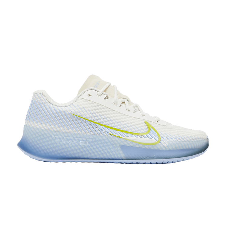 Wmns NikeCourt Air Zoom Vapor 11 HC 'Cobalt Bliss Cactus' — Sail/Cobalt Bliss/Bright Cactus