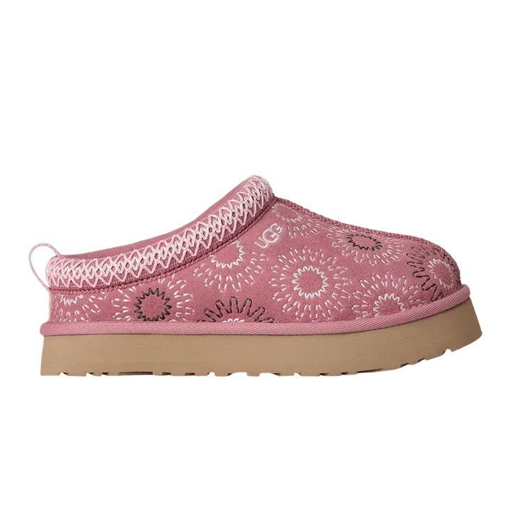 UGG Tazz Sun Stitch Slipper Kids 'Horizon Pink' — Horizon Pink