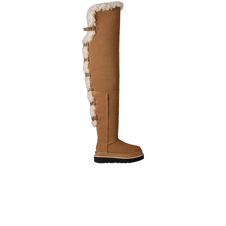 Sacai x UGG Wmns Thigh High Boot 'Chestnut' — Chestnut