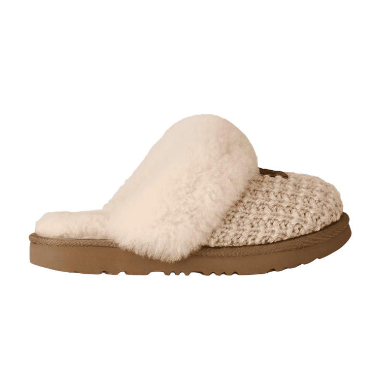 UGG Cozy 2 Knit Slipper Kids 'Cream' — Cream