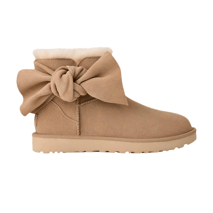 UGG Wmns Classic Mini Bow 'Sand' — Sand