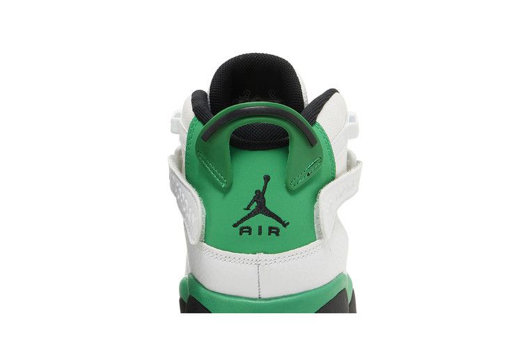 Air Jordan 6 Rings GS 'Lucky Green' — White/Black/Lucky Green