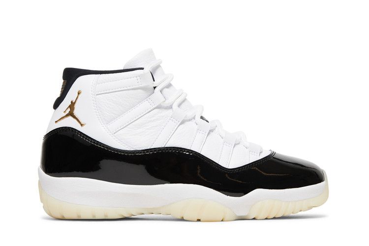 Air Jordan 11 Retro 'Gratitude / Defining Moments' — White/Black/Metallic Gold