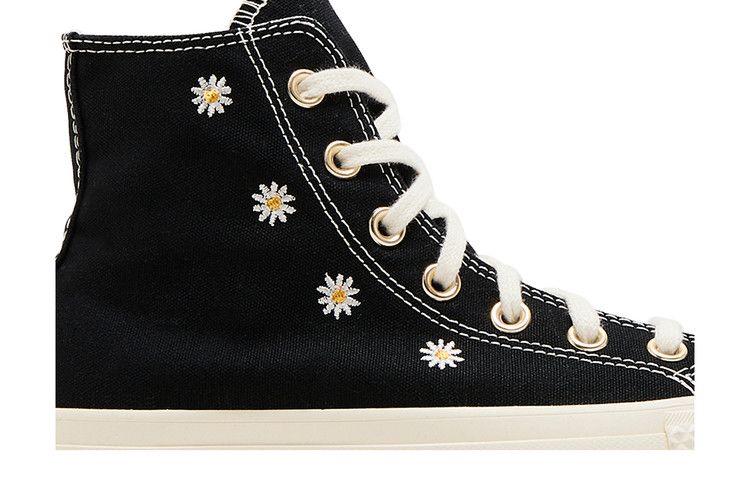 Converse Wmns Chuck Taylor All Star Lift Platform High 'Festival Florals' — Black/Egret/Light Gold