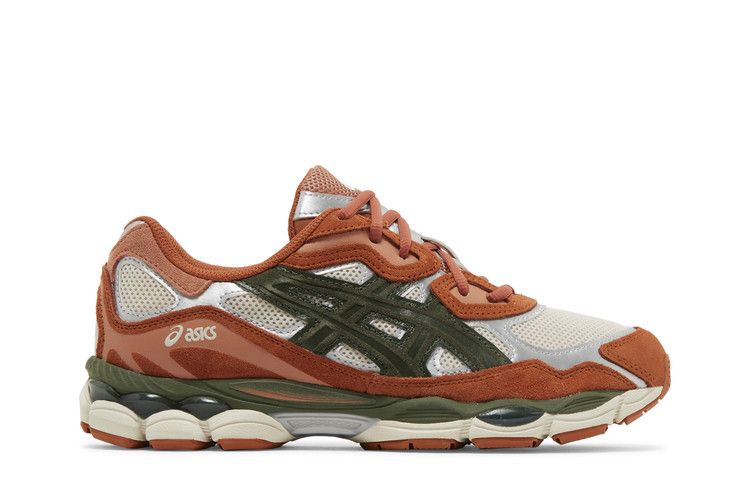 ASICS Gel NYC 'Orange Forest' — Oatmeal/Forest
