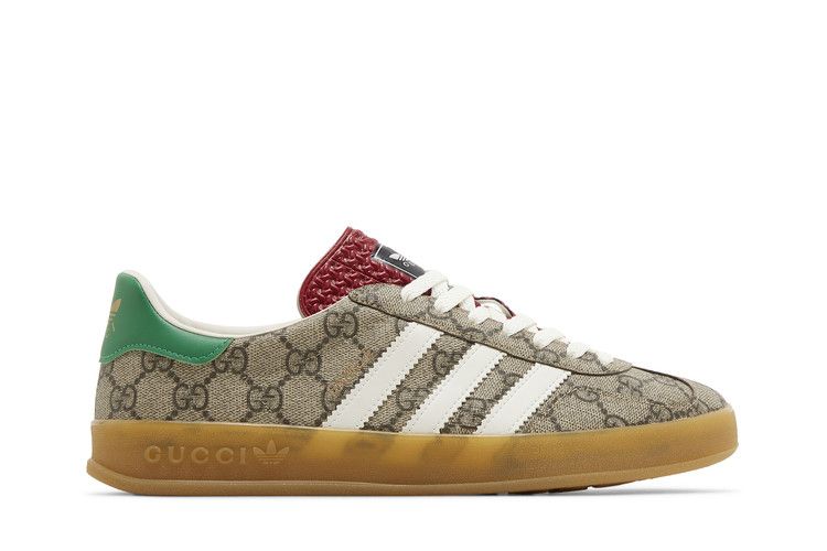 Gucci x adidas Wmns Gazelle 'Beige GG Monogram' — Beige Tone/Core White/Beige Tone