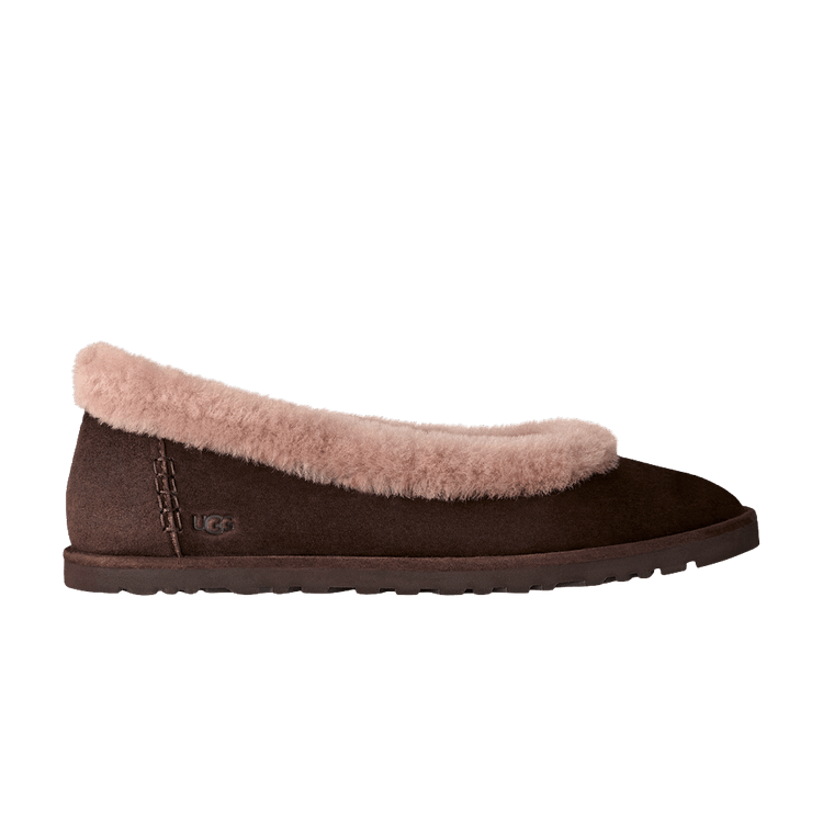 UGG Wmns Zora Ballet Flat 'Dusted Cocoa' — Dusted Cocoa