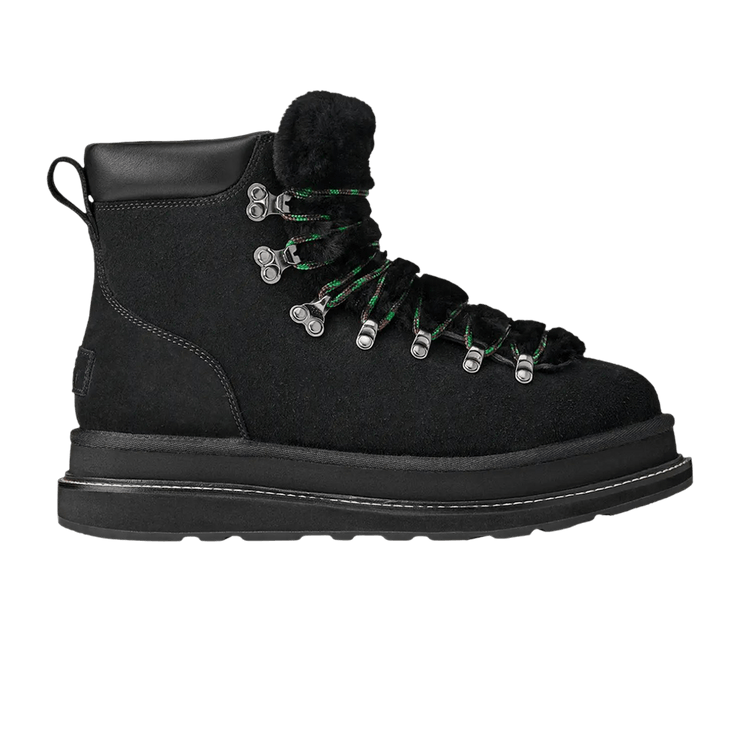 Sacai x UGG Hiker Boot 'Black' — Black