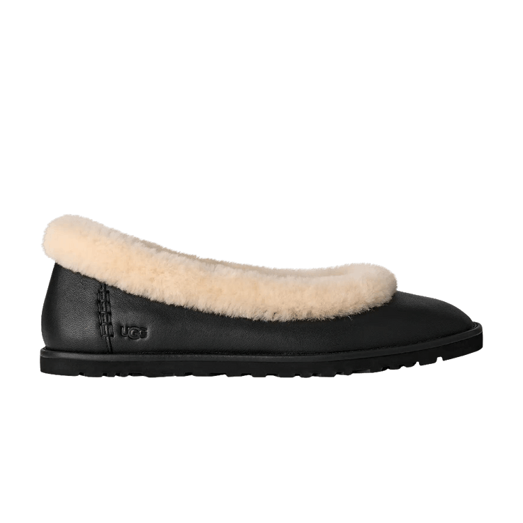 UGG Wmns Zora Ballet Flat 'Black' — Black