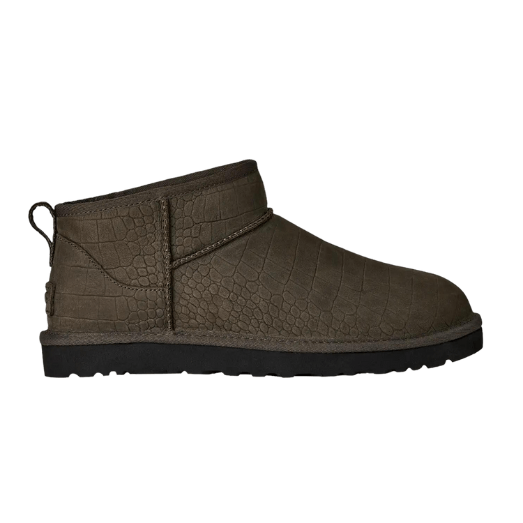 UGG Classic Ultra Mini Embossed 'Dense Smoke' — Dense Smoke