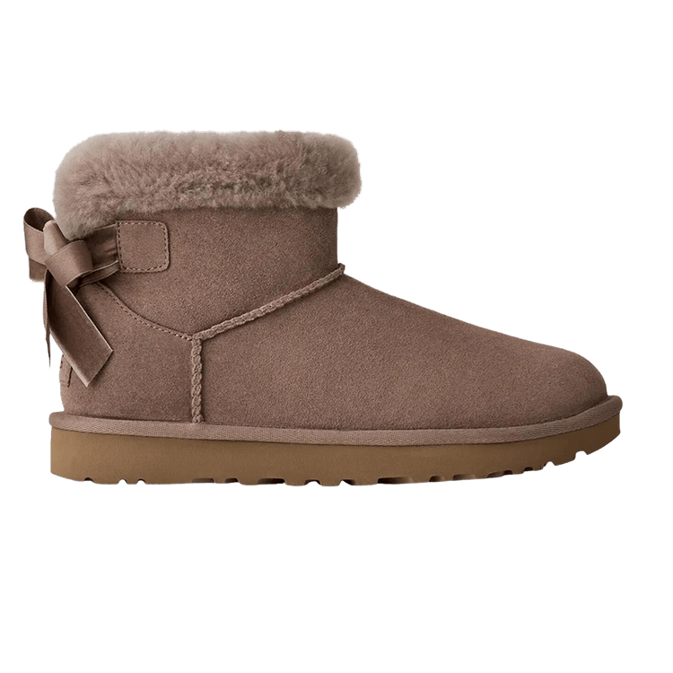 UGG Wmns Mini Bailey Mixed Bow 'Caribou' — Caribou