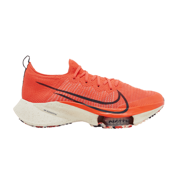 Nike Air Zoom Tempo NEXT% Flyknit 'Bright Crimson' — Bright Crimson/Sail/Light Orewood Brown/Obsidian