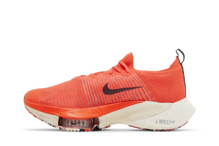 Nike Air Zoom Tempo NEXT% Flyknit 'Bright Crimson' — Bright Crimson/Sail/Light Orewood Brown/Obsidian (4)