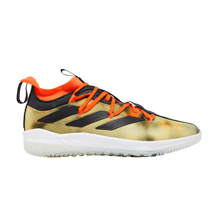 Daniel Patrick x Fernando Tatis Jr. x adidas Adizero Afterburner NWV Turf 'Tie-Dye' — Core Black/Core Black/Semi Impact Orange